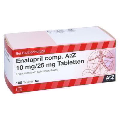 Enalapril comp. AbZ 10 mg/25 mg