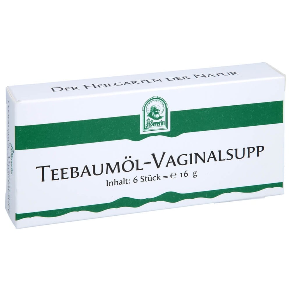 Teebaumöl Vaginalsupp.