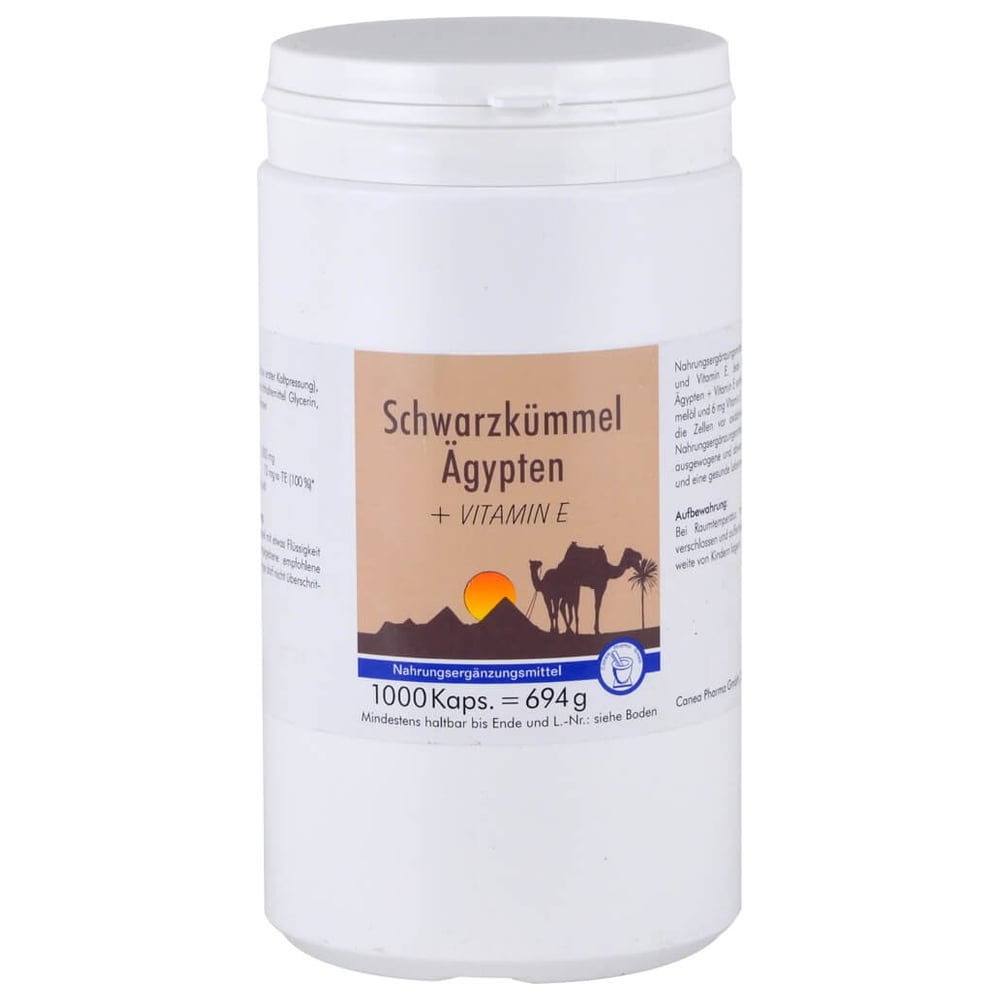 Schwarzkümmel Ägypten + Vitamin E