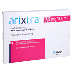 Arixtra 7,5 mg/0,6 ml
