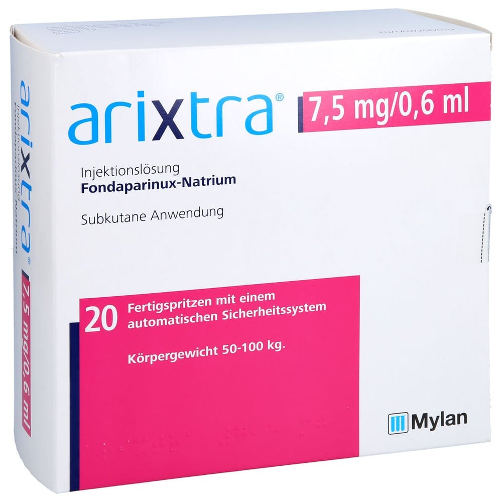Arixtra 7.5mg/0.6ml