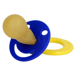 Beruhigungssauger kirschf Latex ab 6 Mo bunt