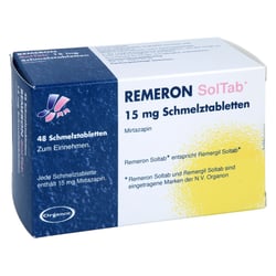 Remeron SolTab 15 mg