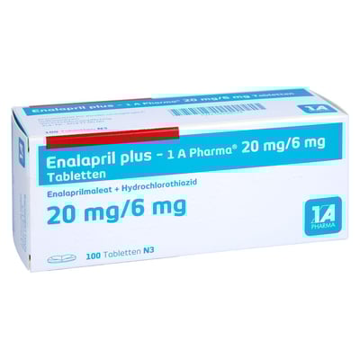 Enalapril plus-1A Pharma 20 mg/6 mg