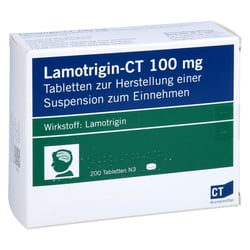 Lamotrigin - CT 100mg Tabletten z.H.e.Susp.z.Einn.