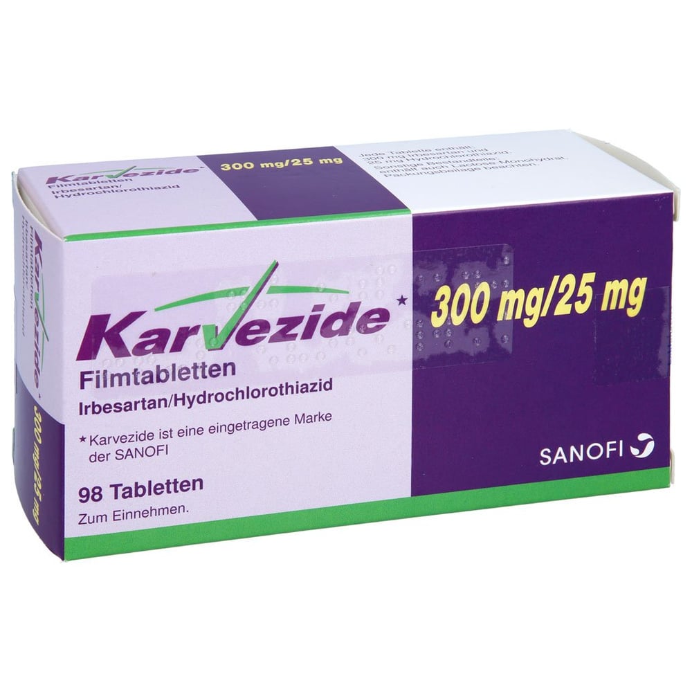 Karvezide 300 mg/25 mg