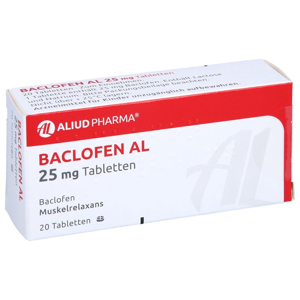 Baclofen AL 25mg Tabletten
