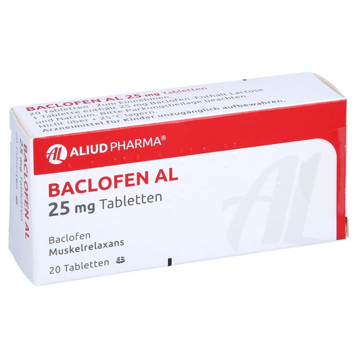 Baclofen AL 25mg Tabletten