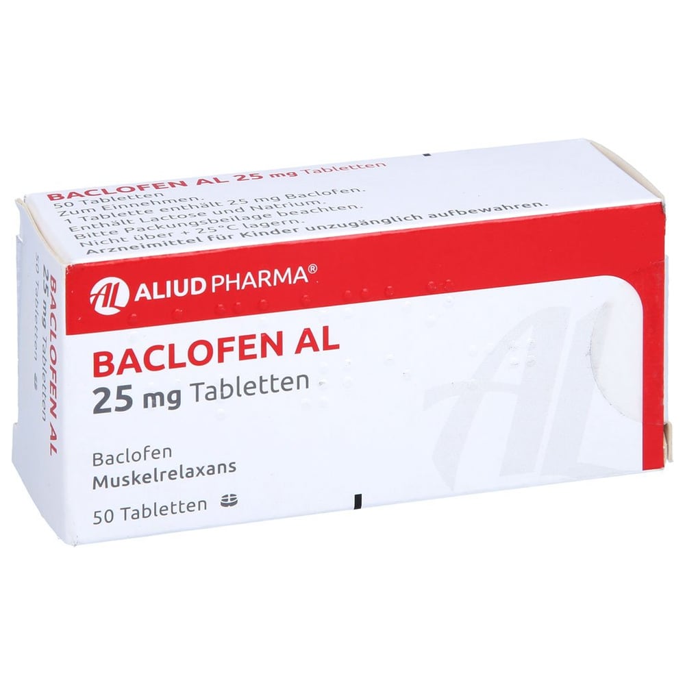 Baclofen AL 25mg Tabletten