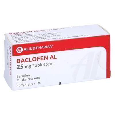 Baclofen AL 25mg Tabletten