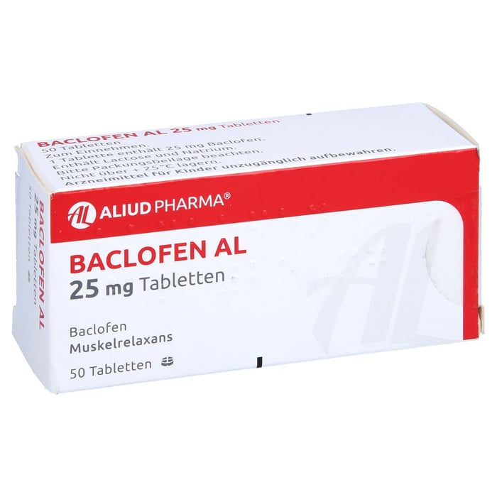 Baclofen AL 25mg Tabletten