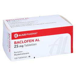 Baclofen AL 25 mg Tabletten