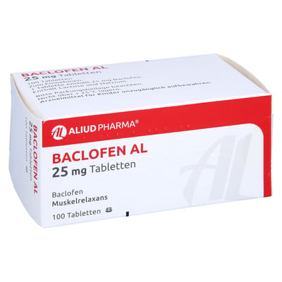 Baclofen AL 25 mg Tabletten Produktbild 1