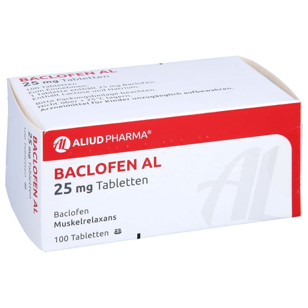 Baclofen AL 25mg Tabletten