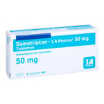 Sumatriptan-1A Pharma 50 mg Produktbild 1