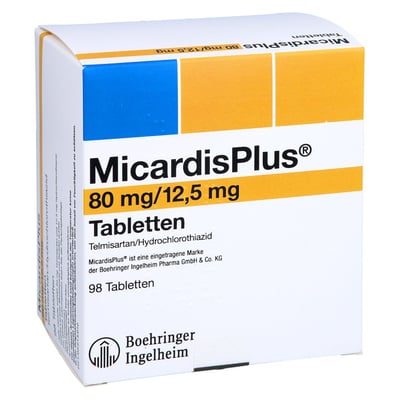 MicardisPlus 80 mg/12,5 mg