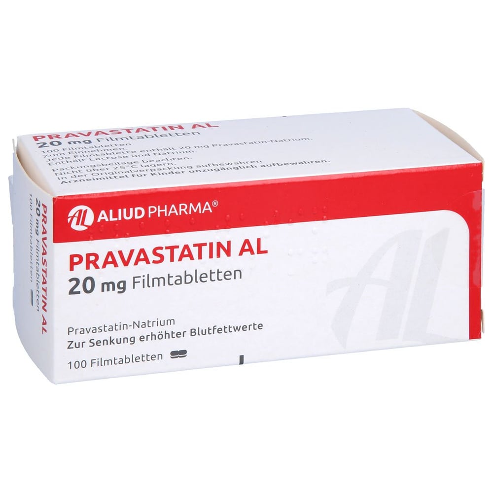 Pravastatin AL 20 mg