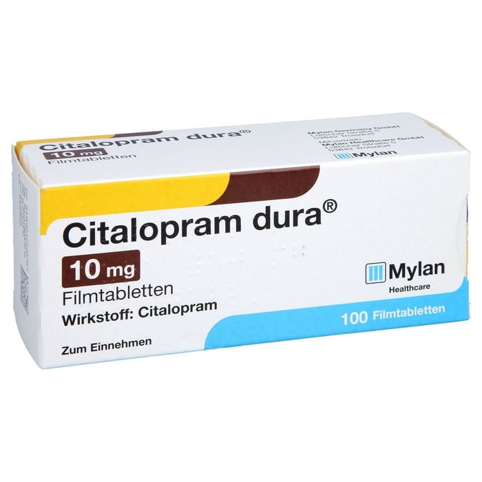 Citalopram dura 10mg