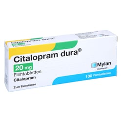 Citalopram dura 20 mg