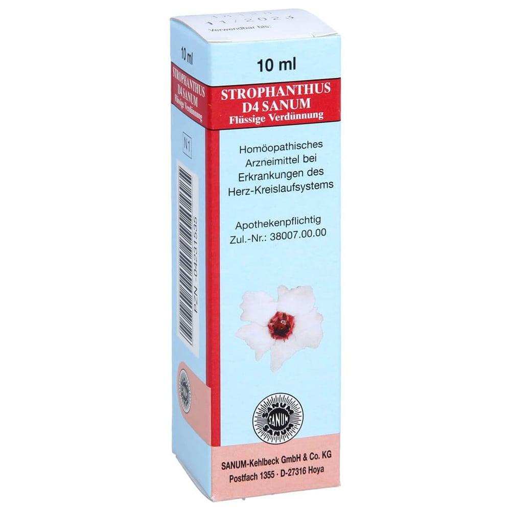 Strophanthus D 4 Sanum flüssige Verdünnung