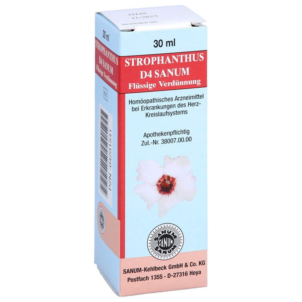 Strophanthus D 4 Sanum flüssige Verdünnung