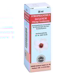 Strophanthus D 4 Sanum flüssige Verdünnung