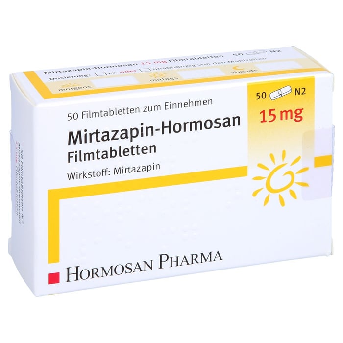 Mirtazapin-Hormosan 15mg