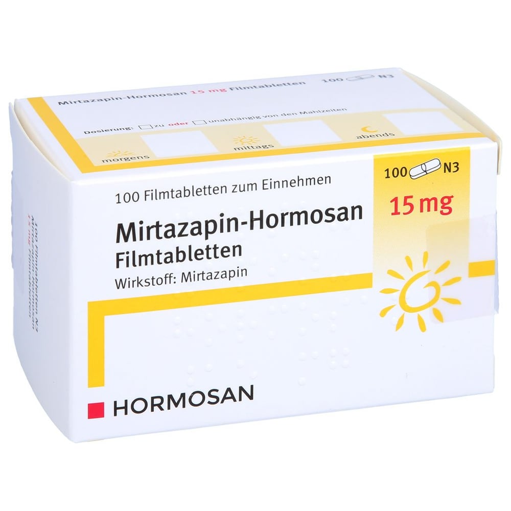Mirtazapin-Hormosan 15 mg