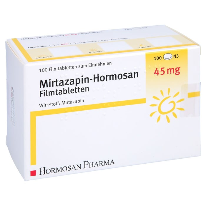Mirtazapin-Hormosan 45mg