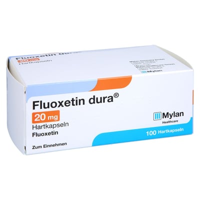 Fluoxetin dura 20 mg