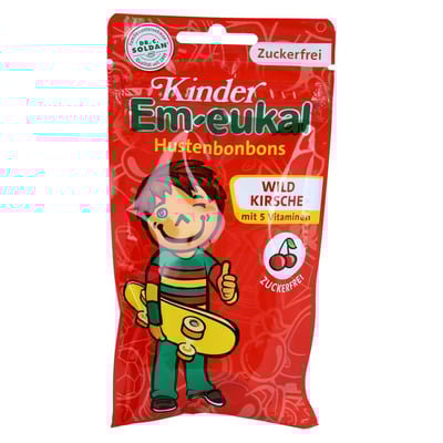 Em-eukal Kinder Bonbons Wildkirsche zuckerfrei