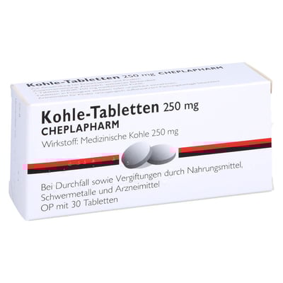 Kohle-Tabletten 250 mg