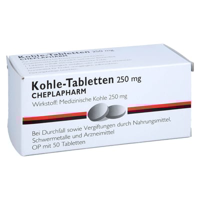 Kohle-Tabletten 250 mg