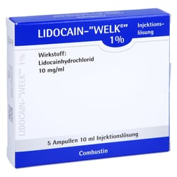 Lidocain Welk 1% Amp