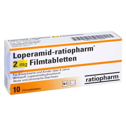 Loperamid-ratiopharm 2 mg