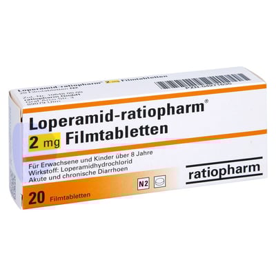 Loperamid-ratiopharm 2 mg
