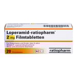 Loperamid-ratiopharm 2 mg