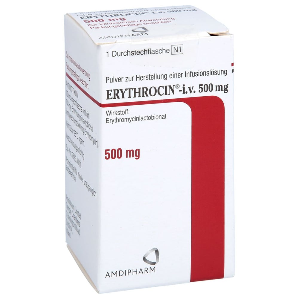Erythrocin Iv 500mg