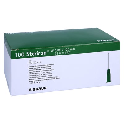 Sterican Knülen 21Gx4 4/5 0.8x120mm