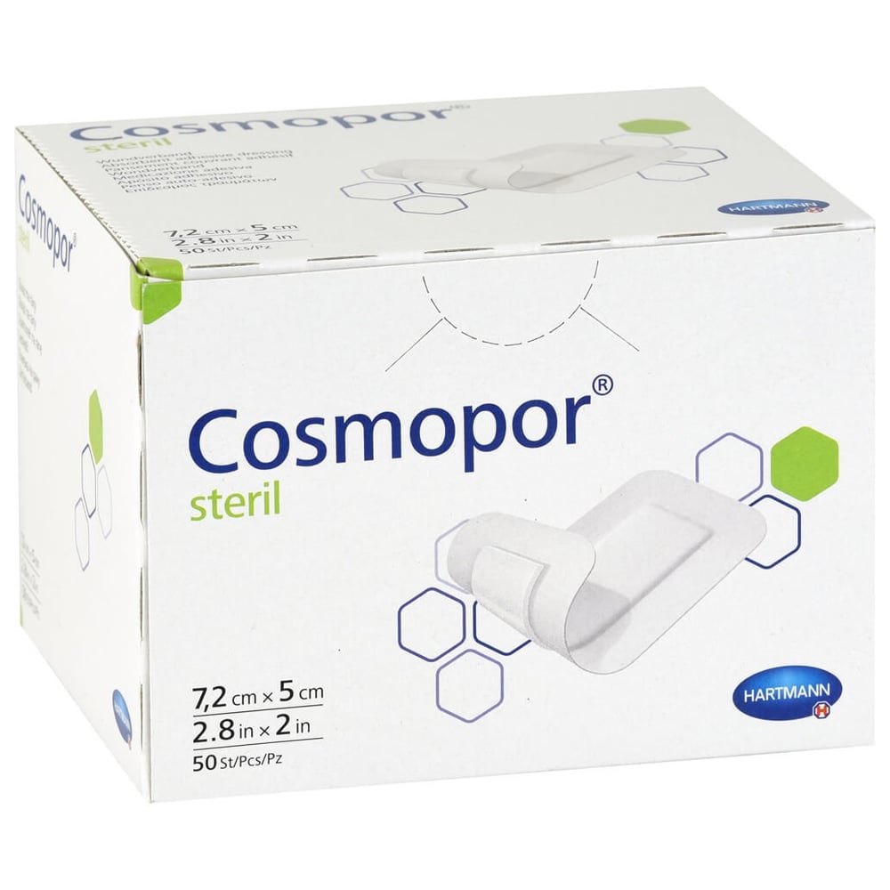 Cosmopor Steril 5x7,2 cm