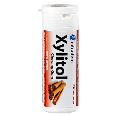 Miradent Zahnpflegekaugummi Xylitol Zimt