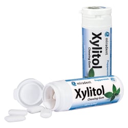 Miradent Zahnpflegekaugummi Xylitol Pfefferminz