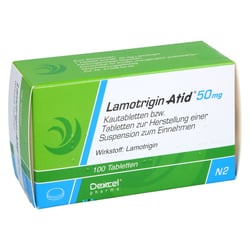 Lamotrigin Atid 50 mg suspendierbare Tabletten/Kautabletten