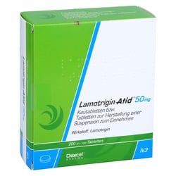 Lamotrigin Atid 50 mg suspendierbare Tabletten/Kautabletten