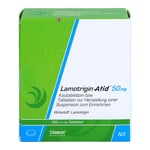 Lamotrigin Atid 50 mg suspendierbare Tabletten/Kautabletten Produktbild 2