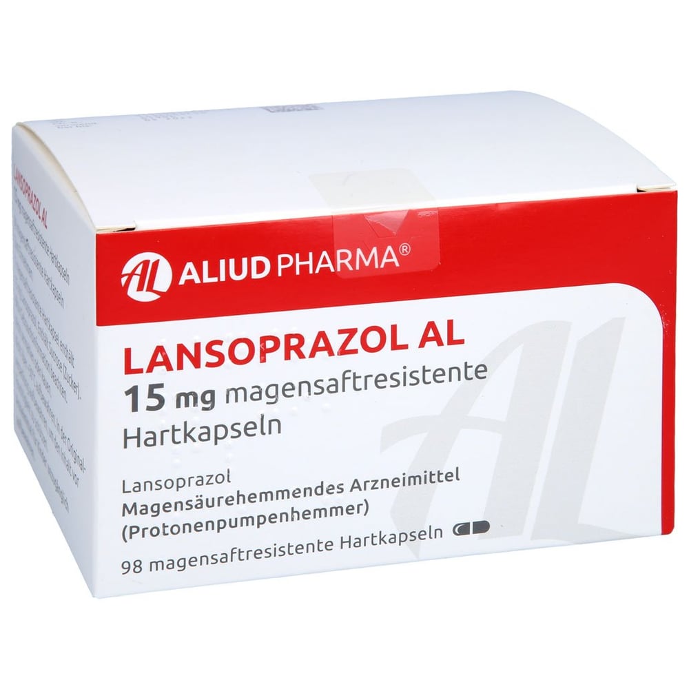Lansoprazol AL 15 mg
