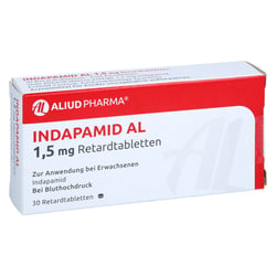 Indapamid AL 1,5 mg