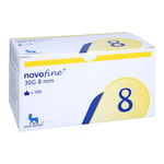 Novofine 8 Kanuelen 0,30x8 mm Emra-Med Produktbild 1