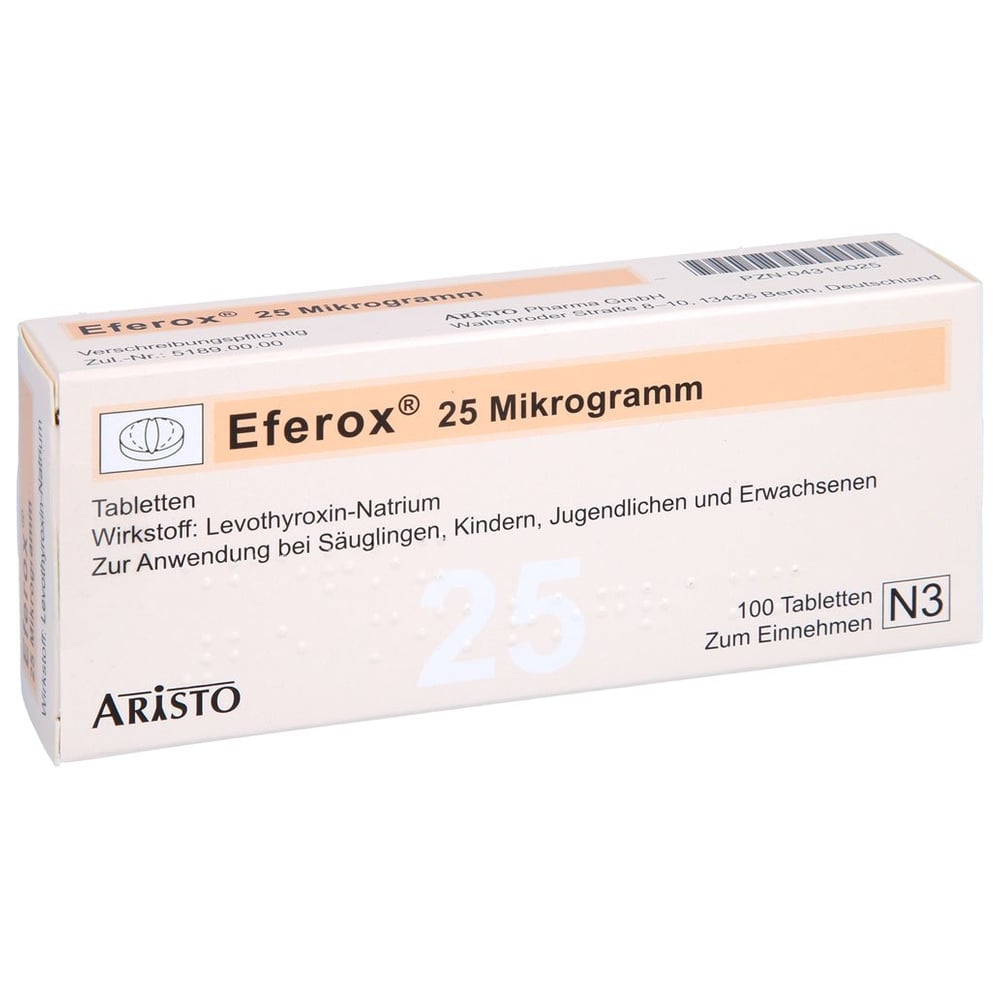 Eferox 25 Mikrogramm