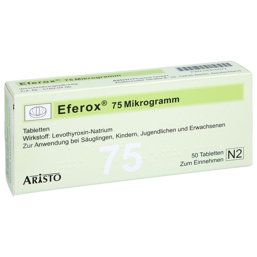 Eferox 75 Mikrogramm
